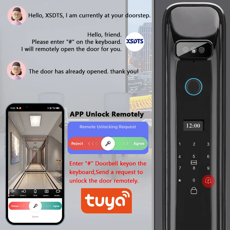 M100 Face ID Smart Lock