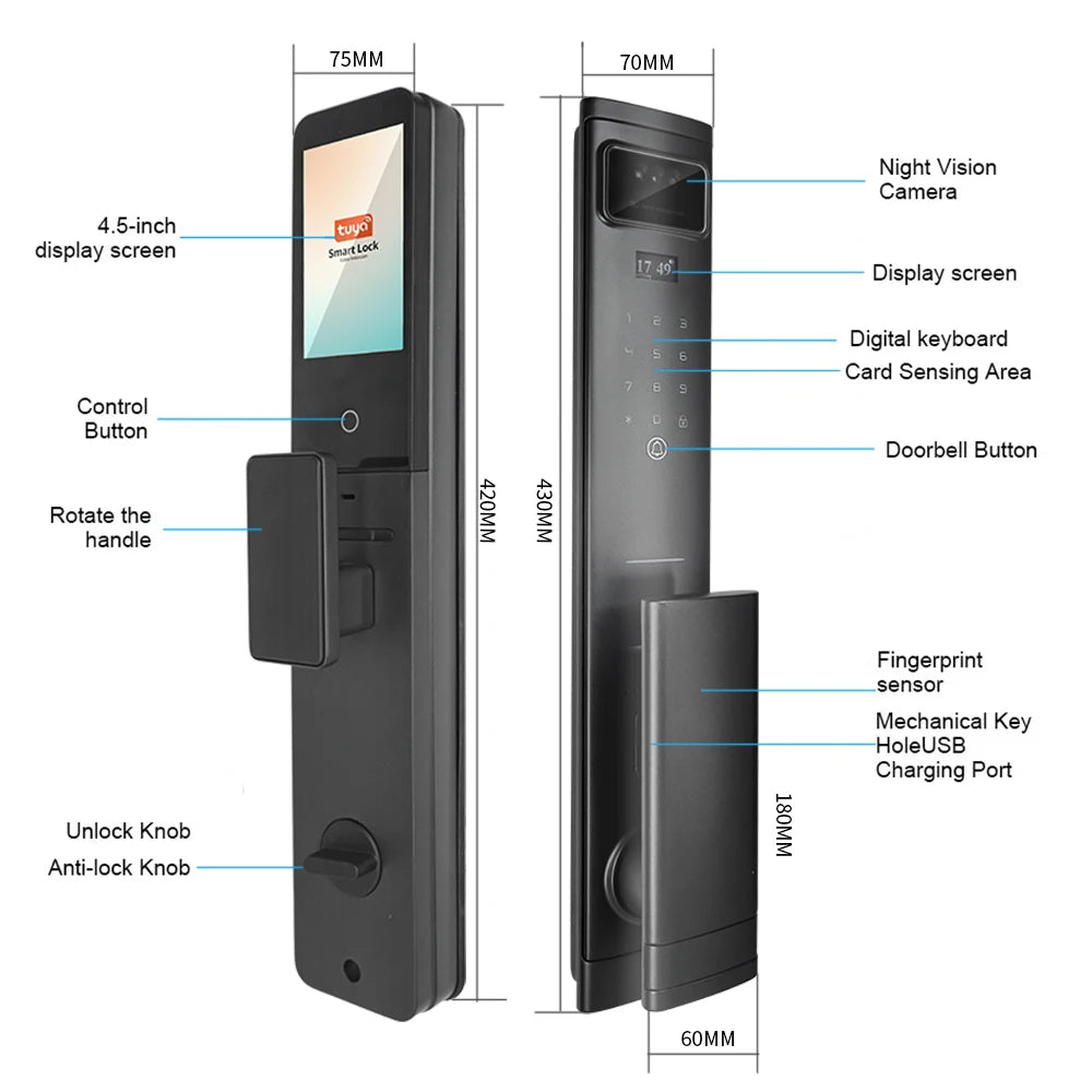 M55 Face ID Smart Lock