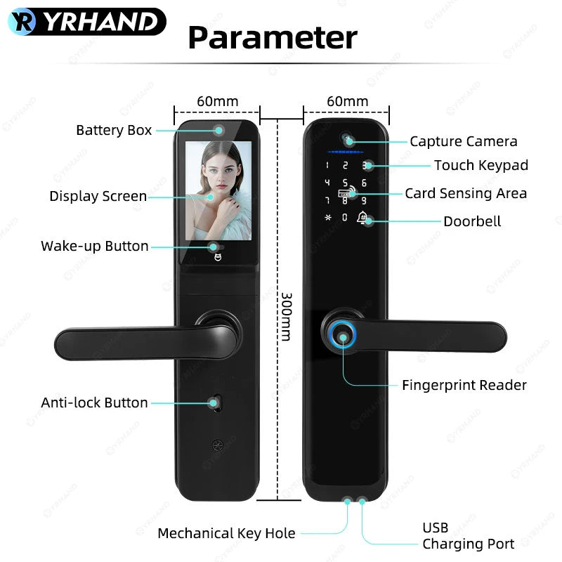 x10 Face ID Smart Lock